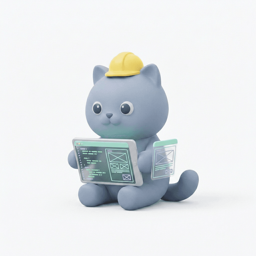 Cat mascot building projects